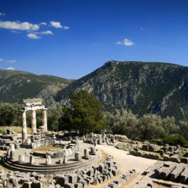 Delphi Tholos sanctuary of Athena Pronaia