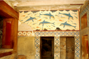 remains, ancient, ruins, crete, palace of knossos, explore, adventure