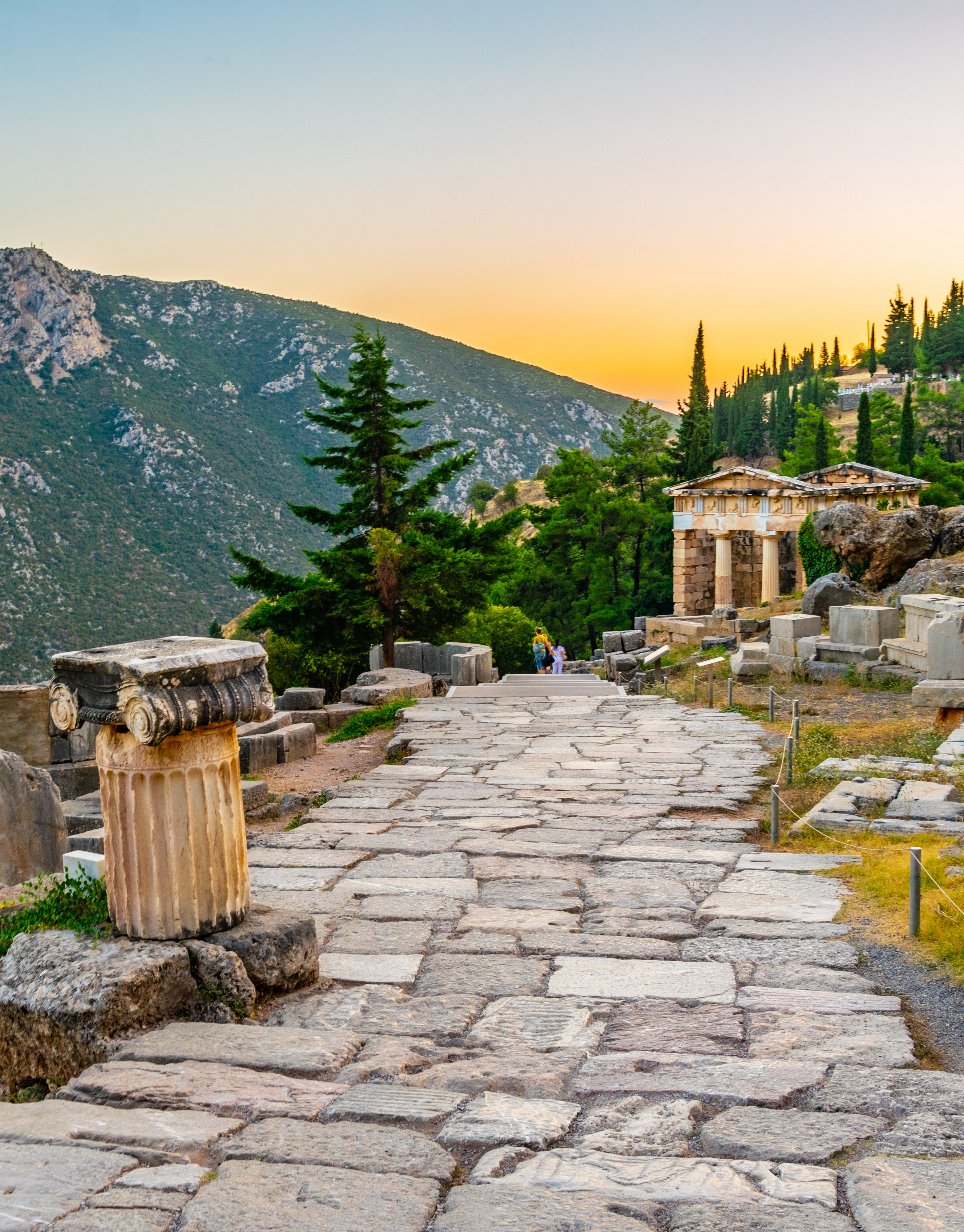 Sunset at Delphi