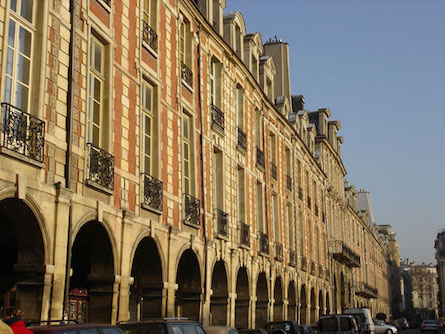 place des vosges Paris