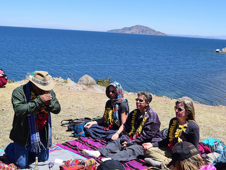 Uros Islands in Peru