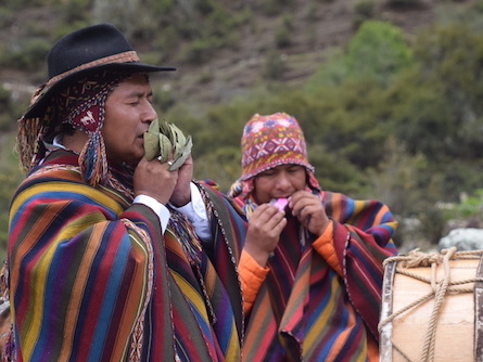 ceremony in Peru