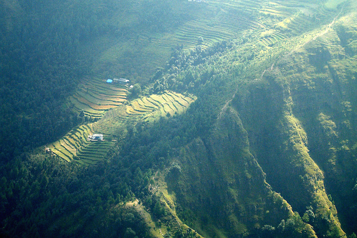 Himilayan Terraces in India